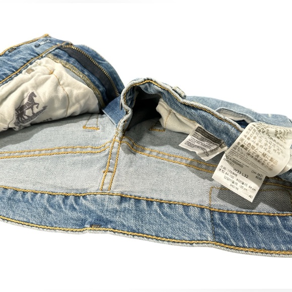 Levi's Men's Skinny Taper Fit Topaz
Jeans, Blue, Size:33x32 - Picture 4 of 6